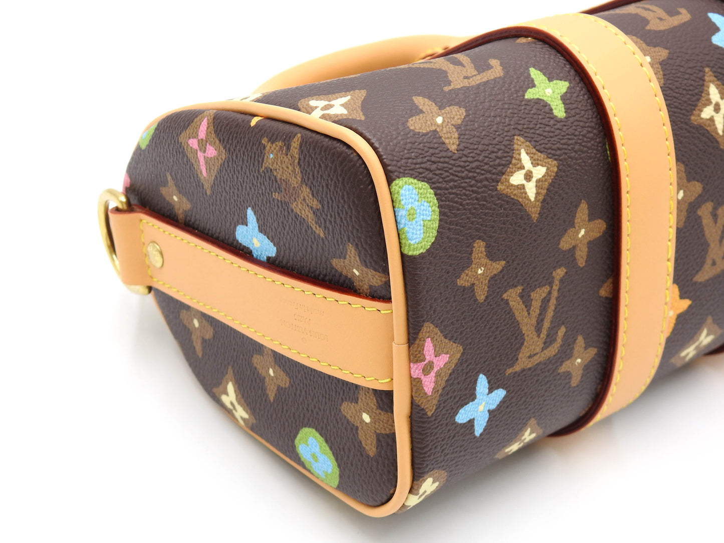 LOUIS VUITTON Monogram Craggy Keepall Bandouliere 25 2way Hand Bag M24849