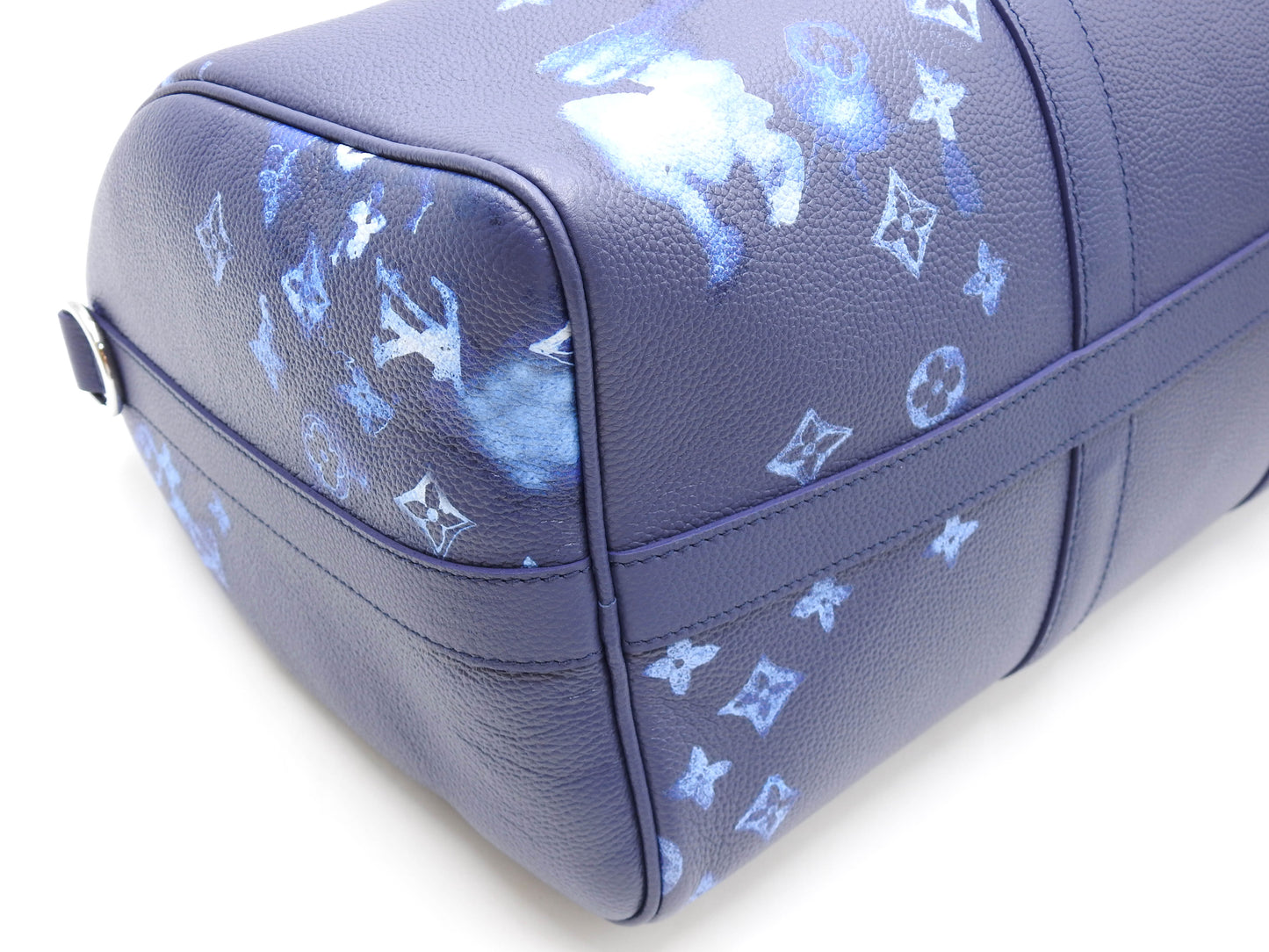LOUIS VUITTON Monogram Watercolor Keepall 40 Bandouliere Boston Bag M57845