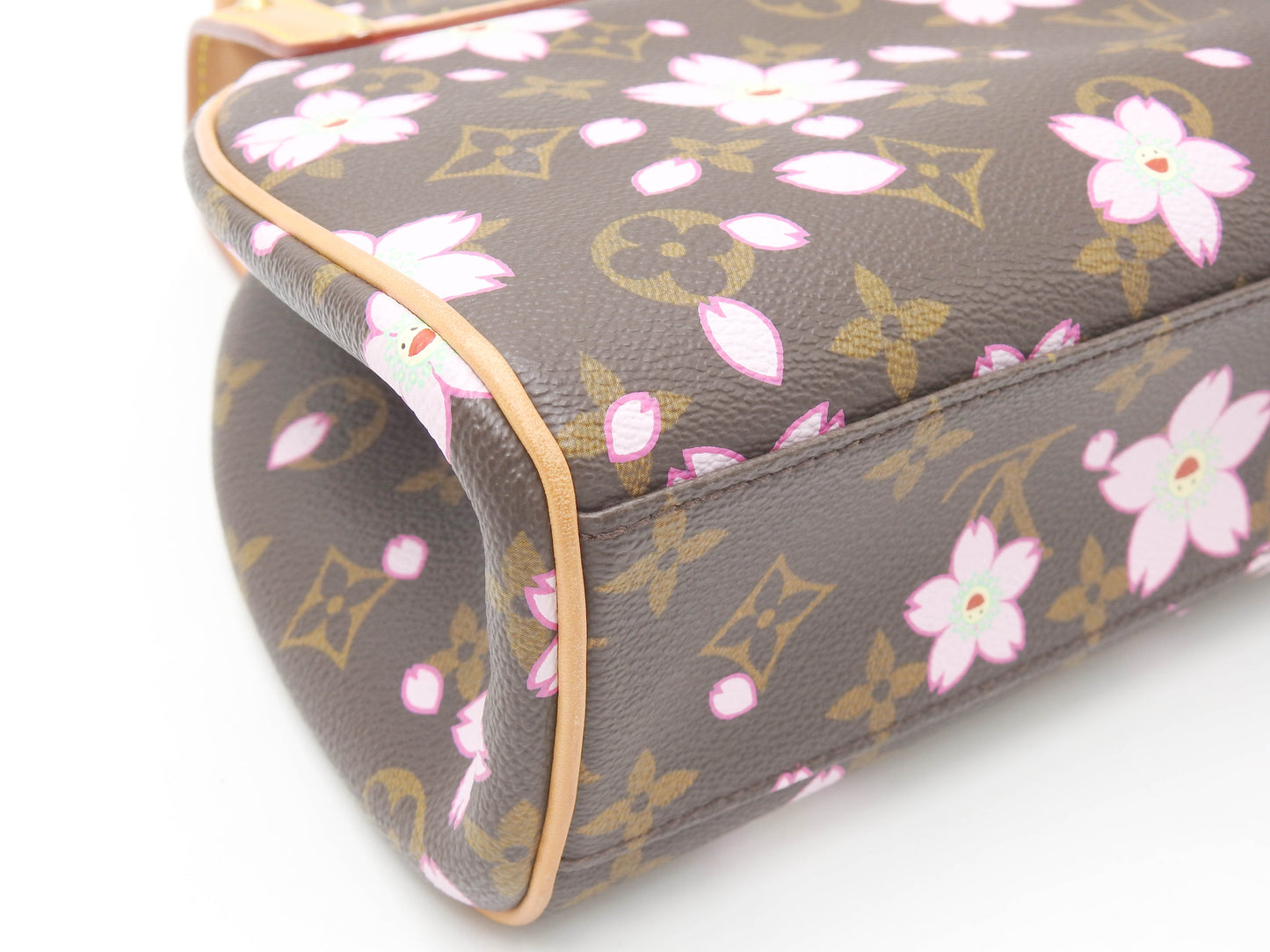 LOUIS VUITTON Sac Retro PM Hand Bag Monogram Cherry Blossom M92012