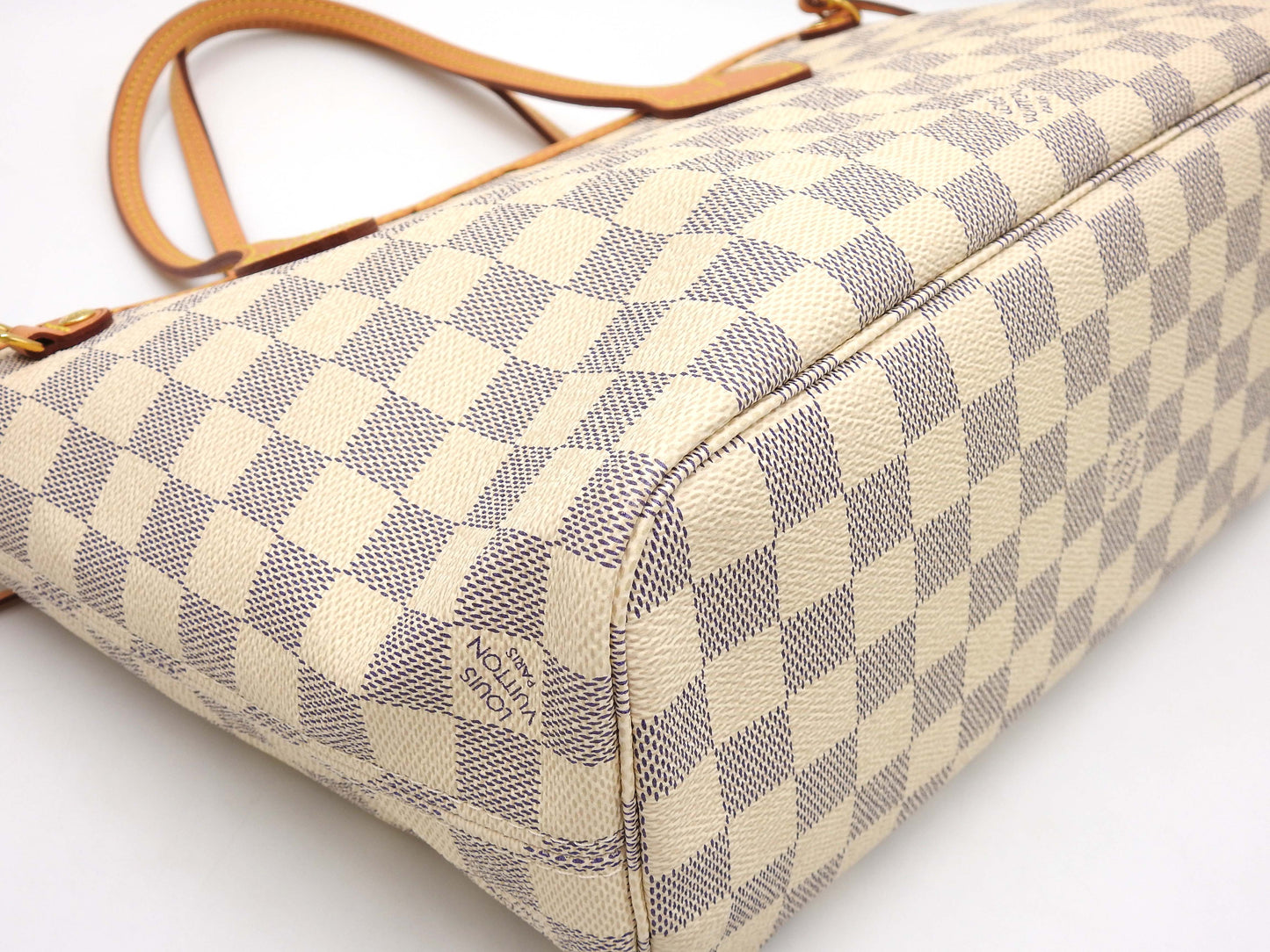 LOUIS VUITTON Damier Azur Neo Neverfull PM Shoulder Tote Bag N41362