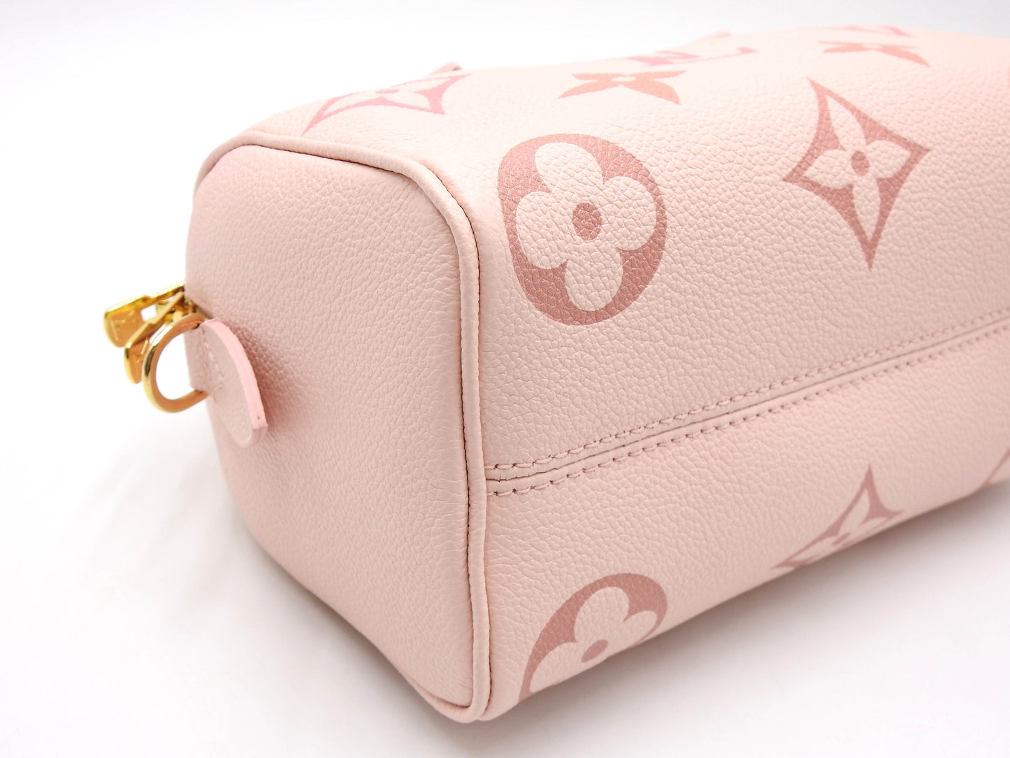 LOUIS VUITTON Monogram Empreinte Speedy 20 Bandouliere Hand Bag PInk M46518