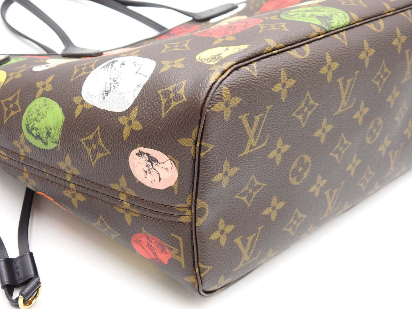LOUIS VUITTON FORNASETTI Monogram Neverfull MM Shoulder Tote Bag M45923