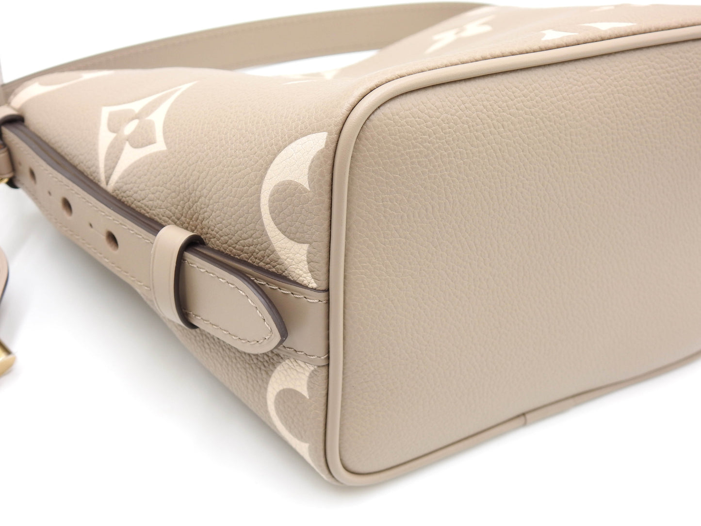 LOUIS VUITTON Monogram Empreinte All In BB 2way Shoulder Bag Beige M13045