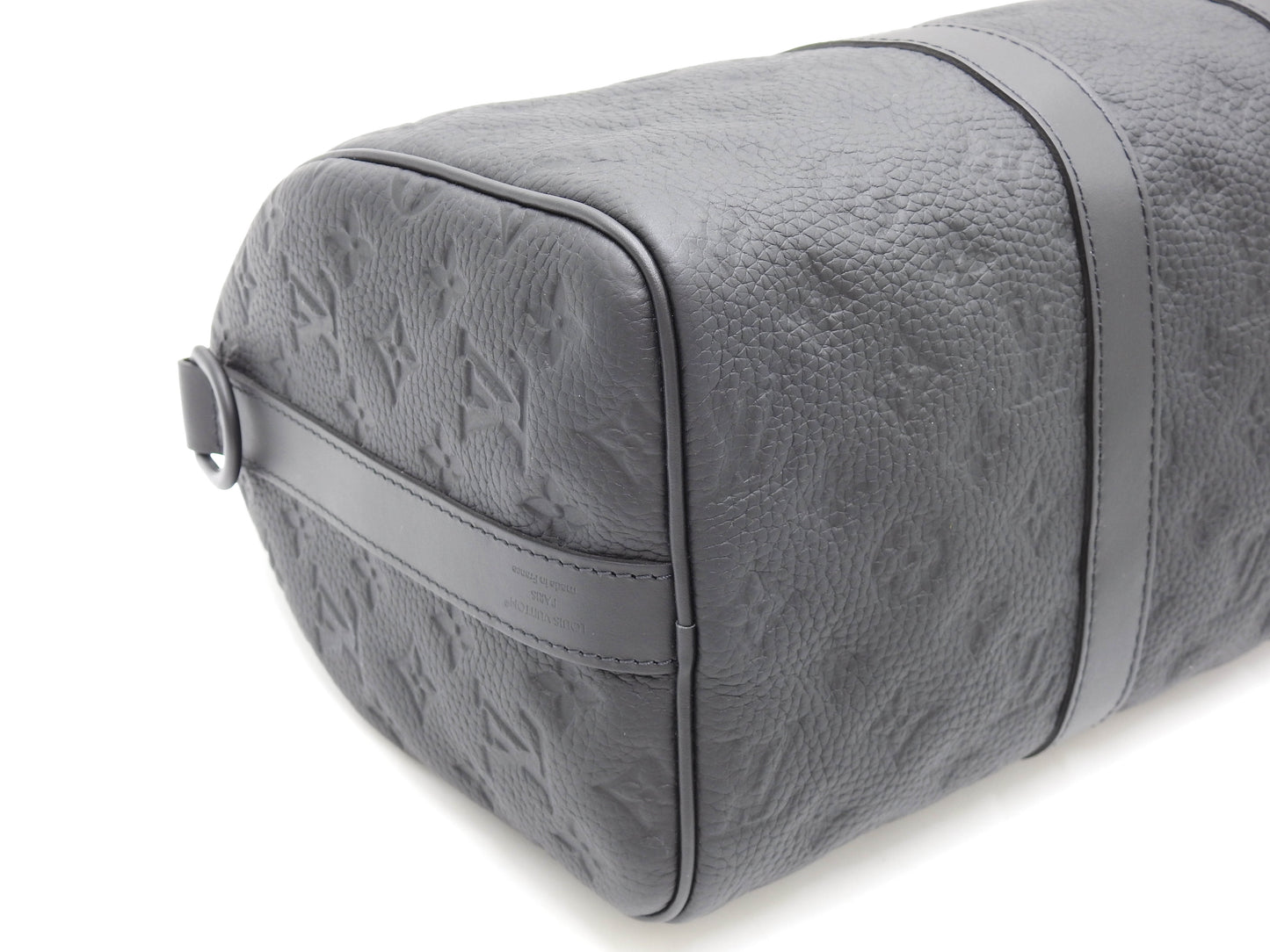 LOUIS VUITTON Keepall Bandouliere 35 Hand Bag Monogram Taurillon M22765
