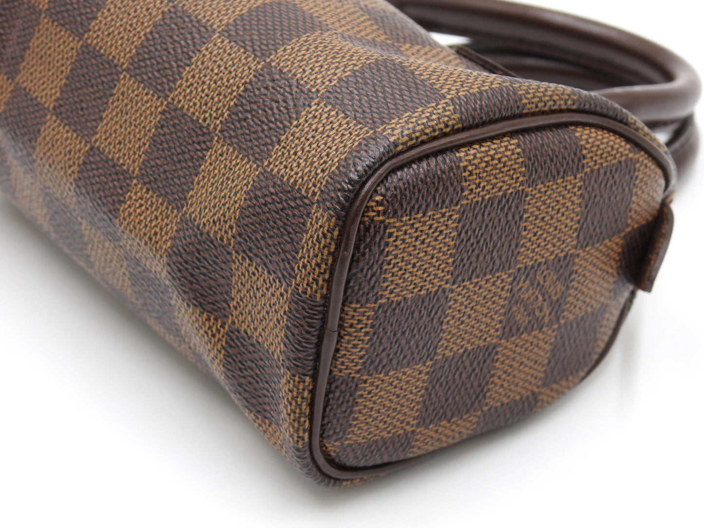 LOUIS VUITTON Damier Ebene Mini Speedy Hand Bag Special Order N41536