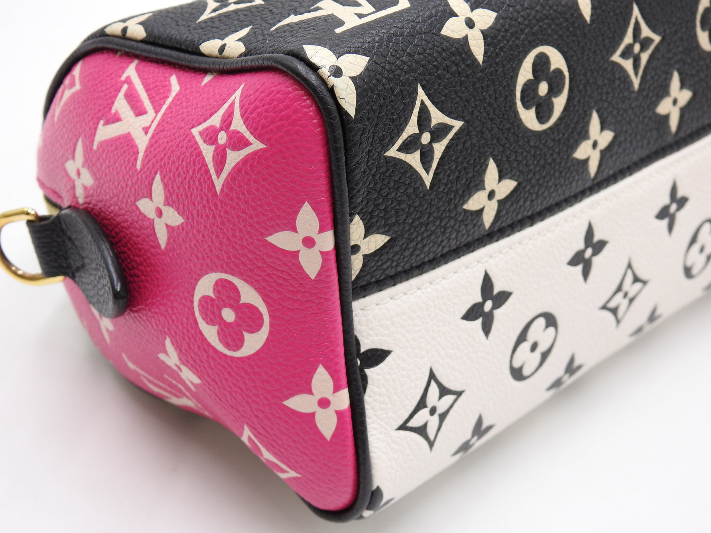 LOUIS VUITTON Monogram Empreinte Speedy 20 Bandouliere Hand Bag M46088