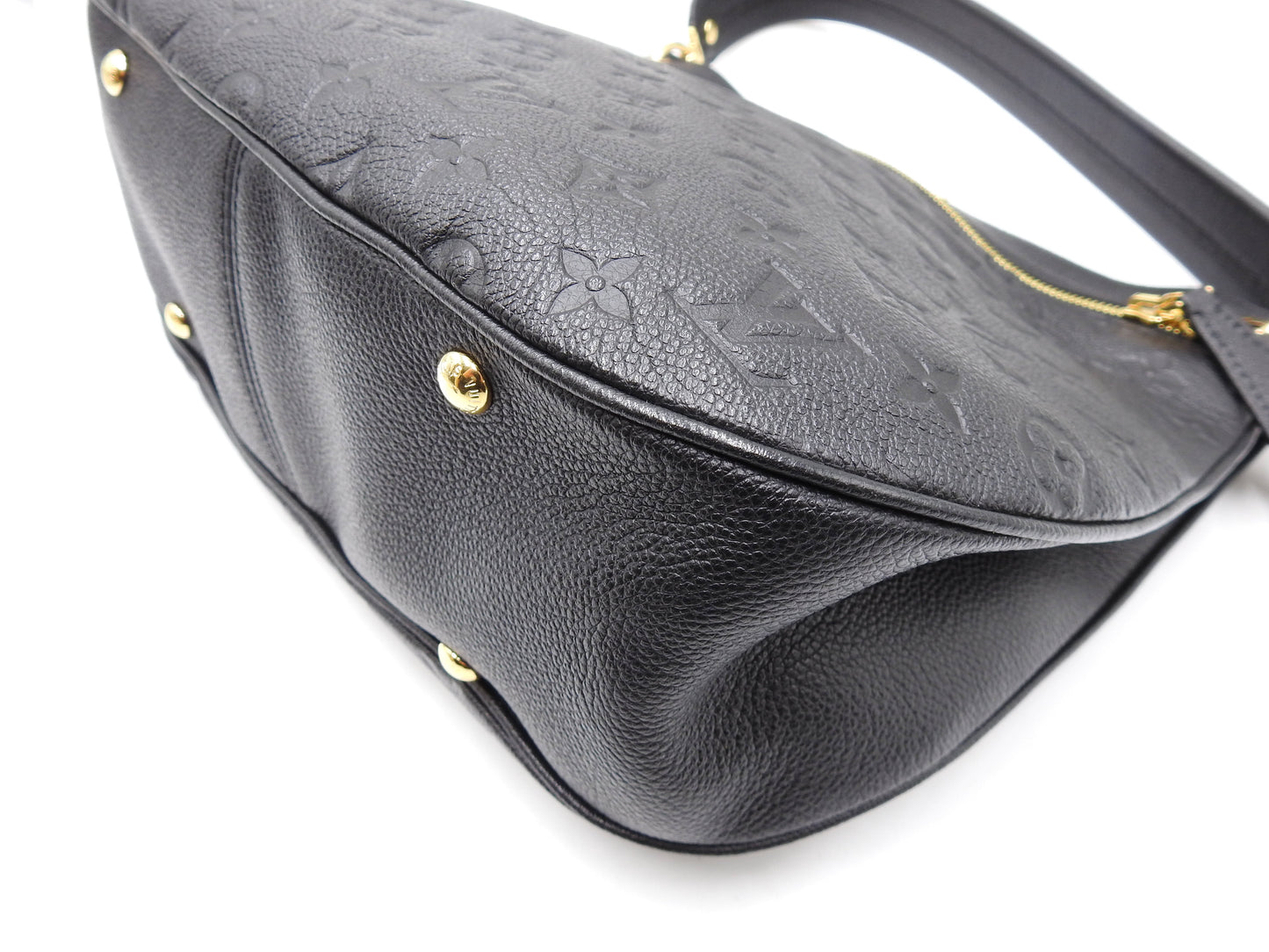 LOUIS VUITTON Spontini 2way Shoulder Bag Monogram Empreinte Black M42819