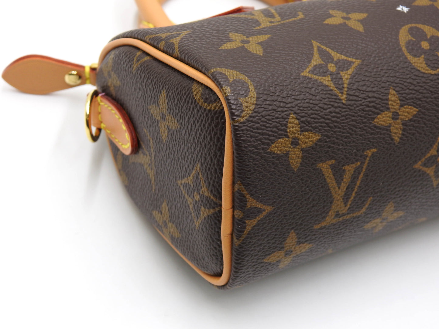 LOUIS VUITTON Monogram Vivienne Nano Speedy 2way Shoulder Hand Bag M81085