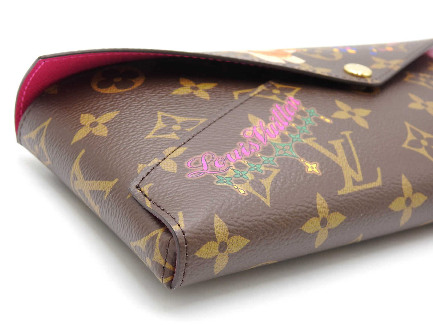 LOUIS VUITTON Vivienne Kirigami Organizer Wallet Monogram Multicolor M15335