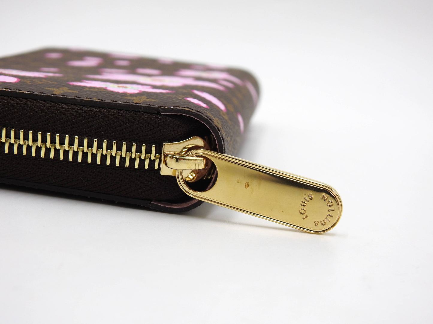 LOUIS VUITTON LV×TM Monogram Cherry Blossom Zippy Long Wallet M13433