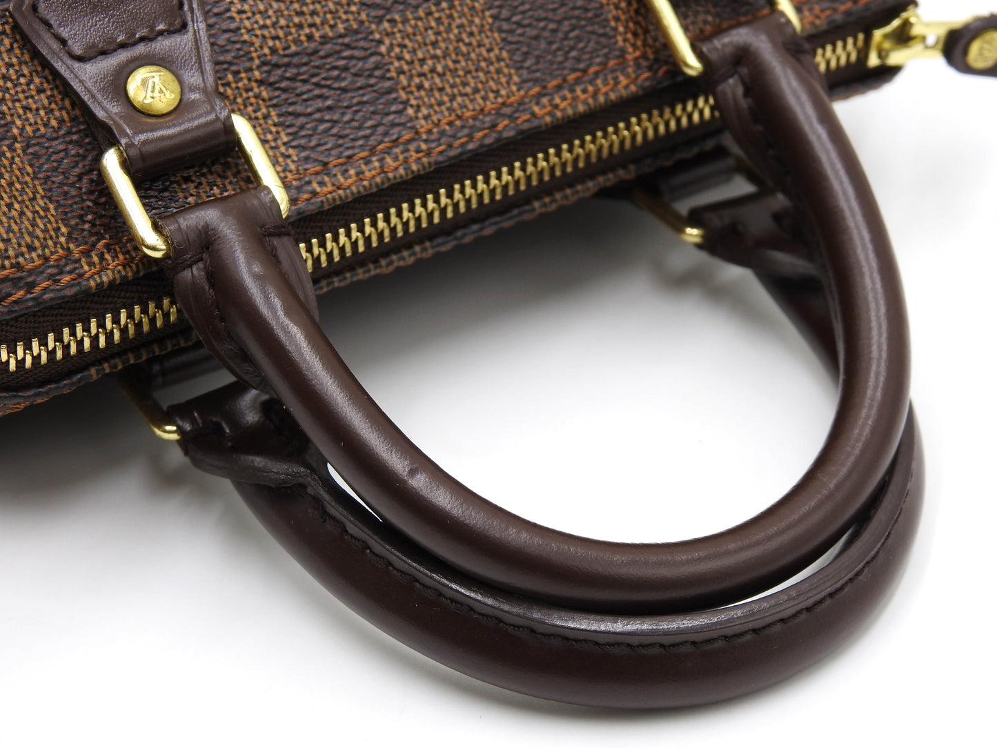 LOUIS VUITTON Damier Ebene Mini Speedy Hand Bag Special Order N41536