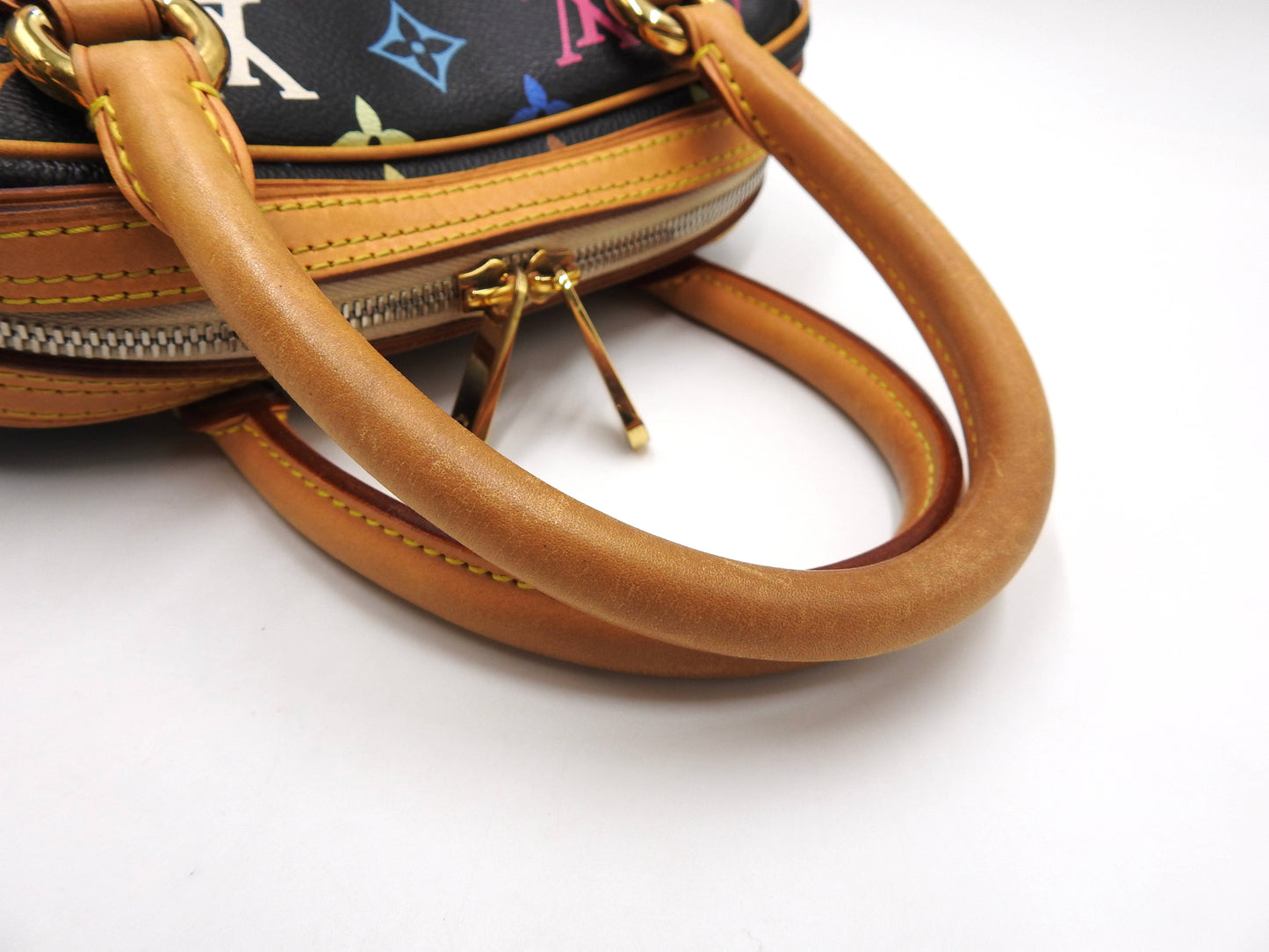 LOUIS VUITTON Priscilla Hand Bag Multicolor Noir Black M40097