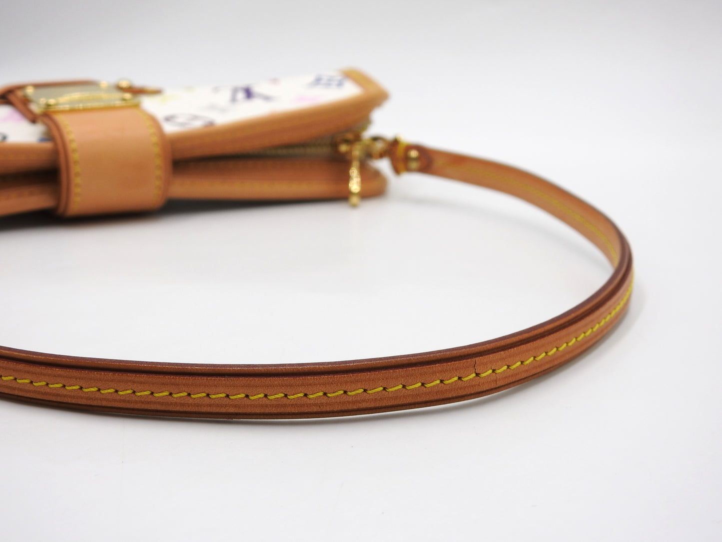 LOUIS VUITTON Shirley Shoulder Bag Monogram Multicolor Bron White M40049