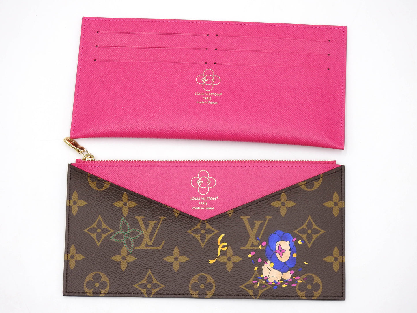 LOUIS VUITTON Vivienne Kirigami Organizer Wallet Monogram Multicolor M15335