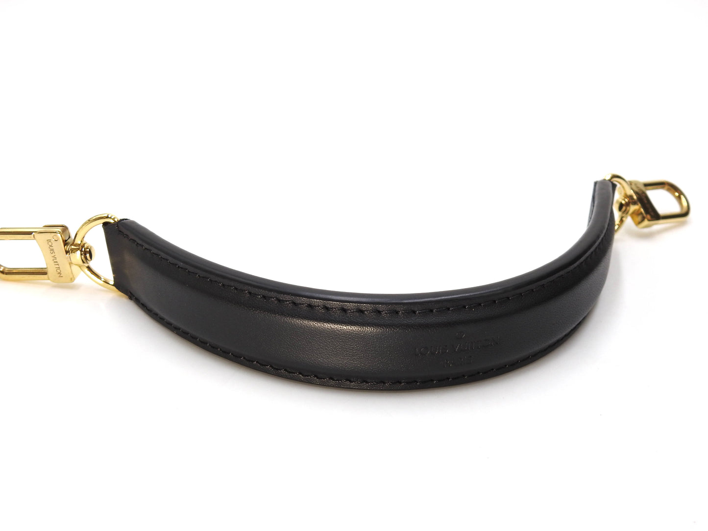 LOUIS VUITTON Monogram Empreinte Giant NeoNoe MM Hand Bag Black M45497