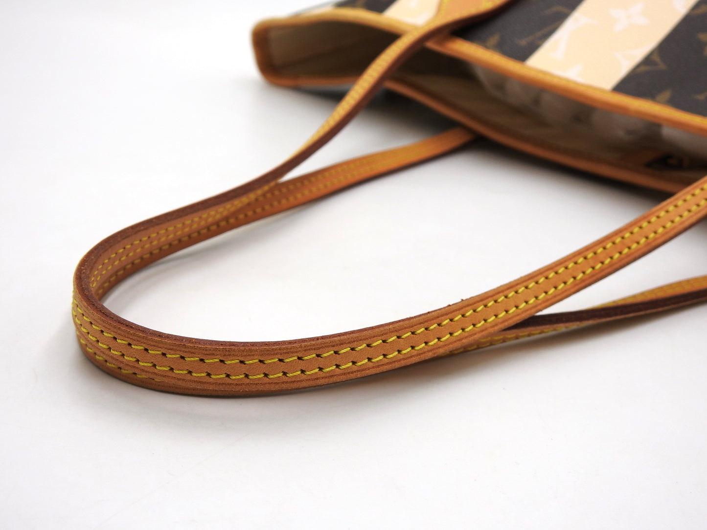 LOUIS VUITTON Monogram Rayures Neverfull MM Tote Shoulder Bag M40560