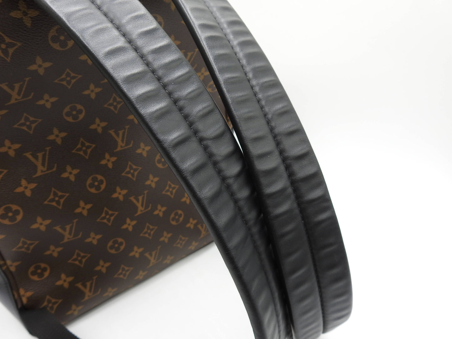 LOUIS VUITTON Monogram Macassar Discovery Backpack PM Canvas M46684