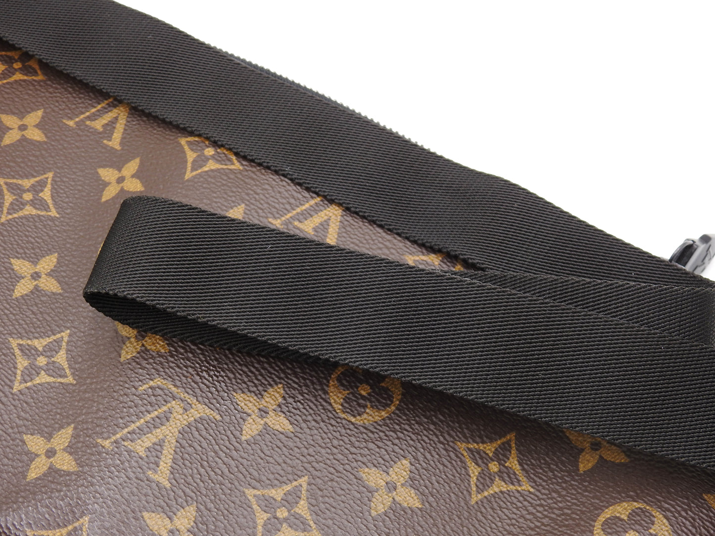LOUIS VUITTON Monogram Macassar Christopher Bum Bag Waist Body Bag M45337