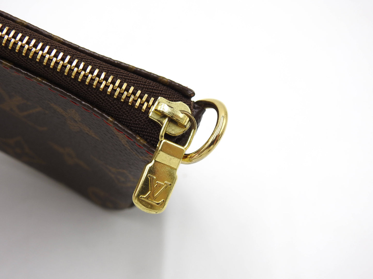 LOUIS VUITTON Monogram Cherry Pochette Accessories Pouch for Bucket PM