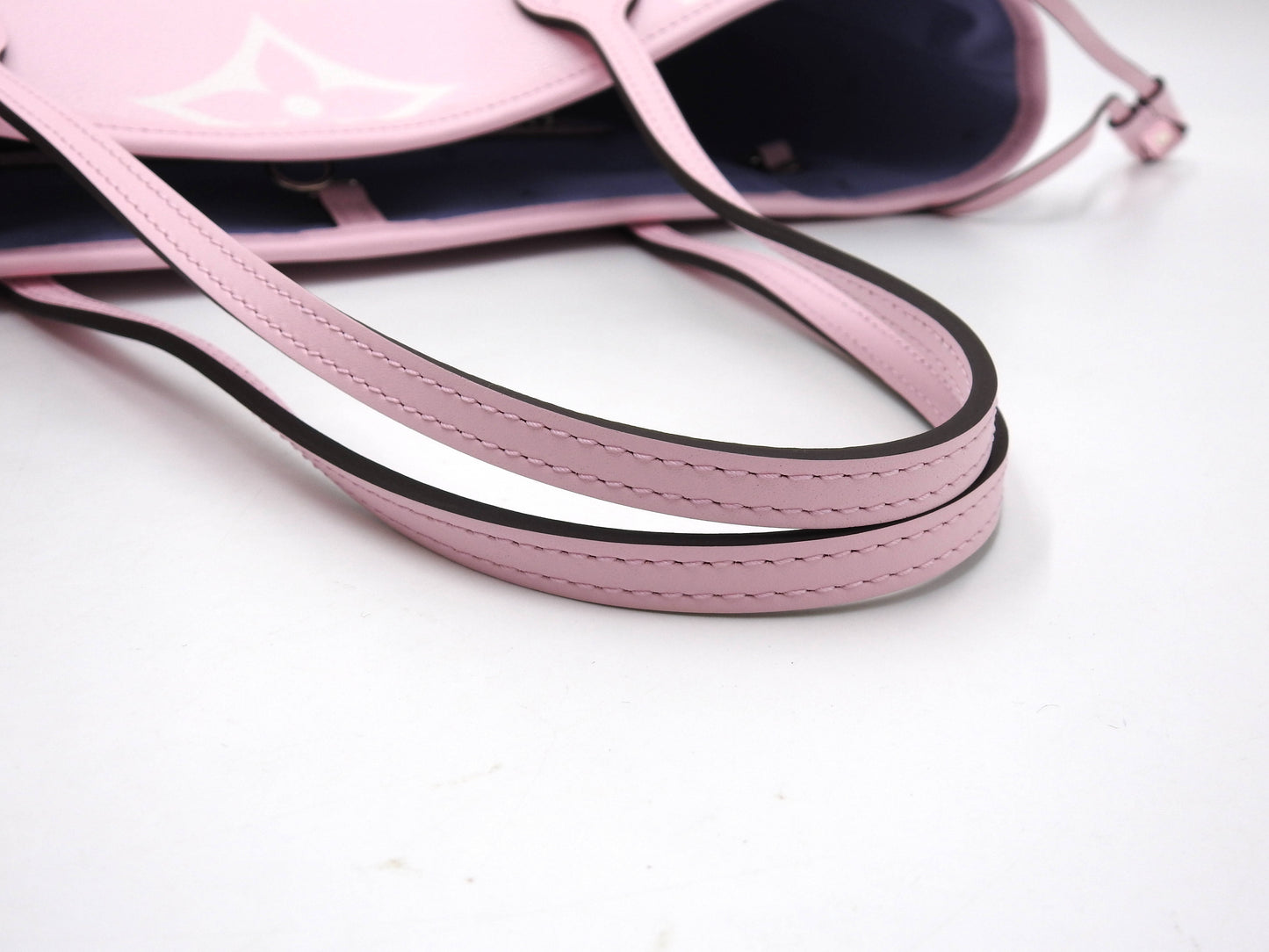LOUIS VUITTON Monogram Escale Neverfull MM Shoulder Bag Pastel Pink M45270
