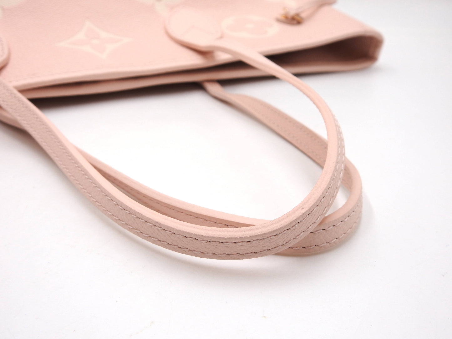 LOUIS VUITTON Monogram Empreinte Giant Neverfull MM Shoulder Bag M14210