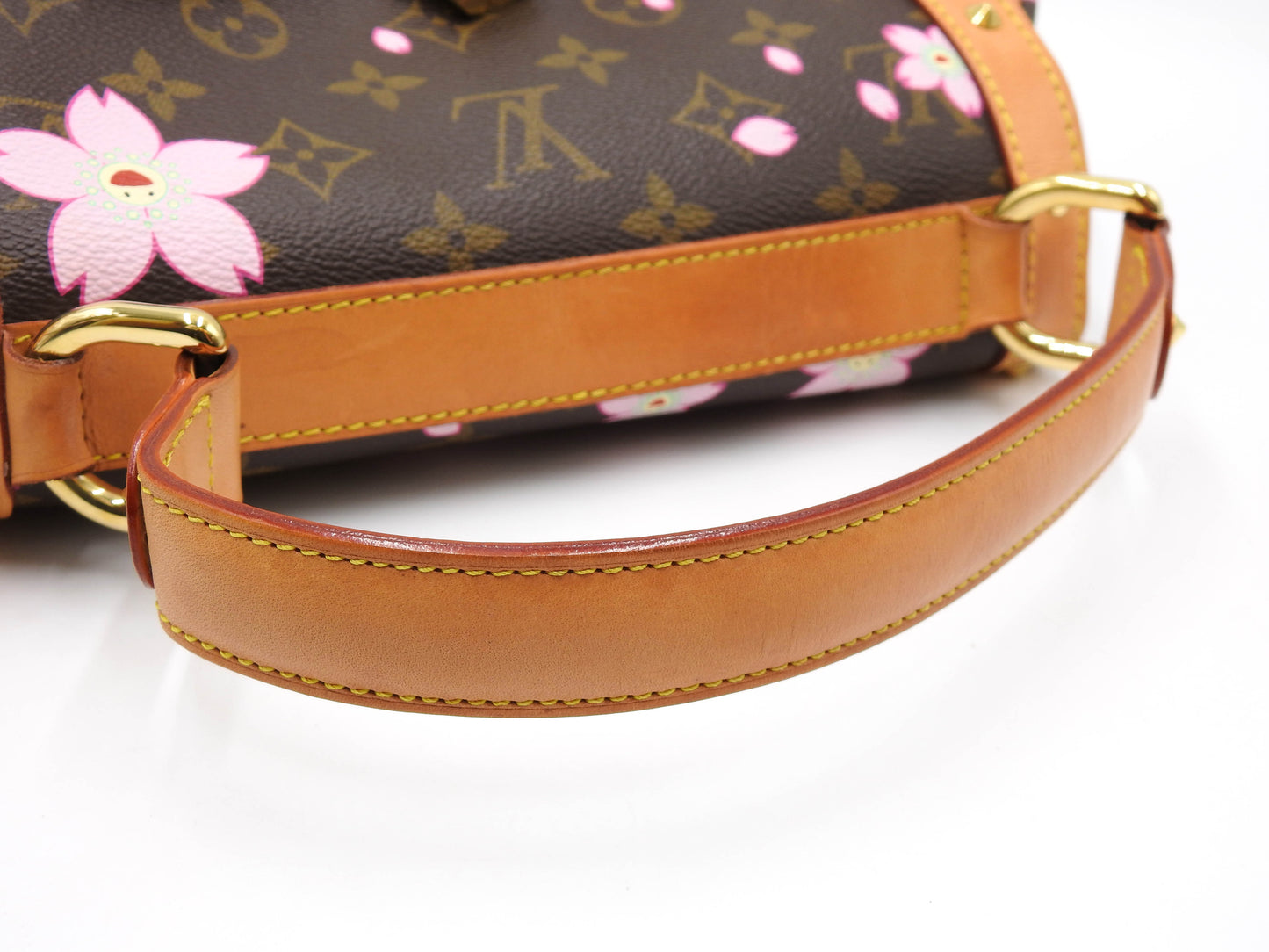 LOUIS VUITTON Sac Retro PM Hand Bag Monogram Cherry Blossom M92012