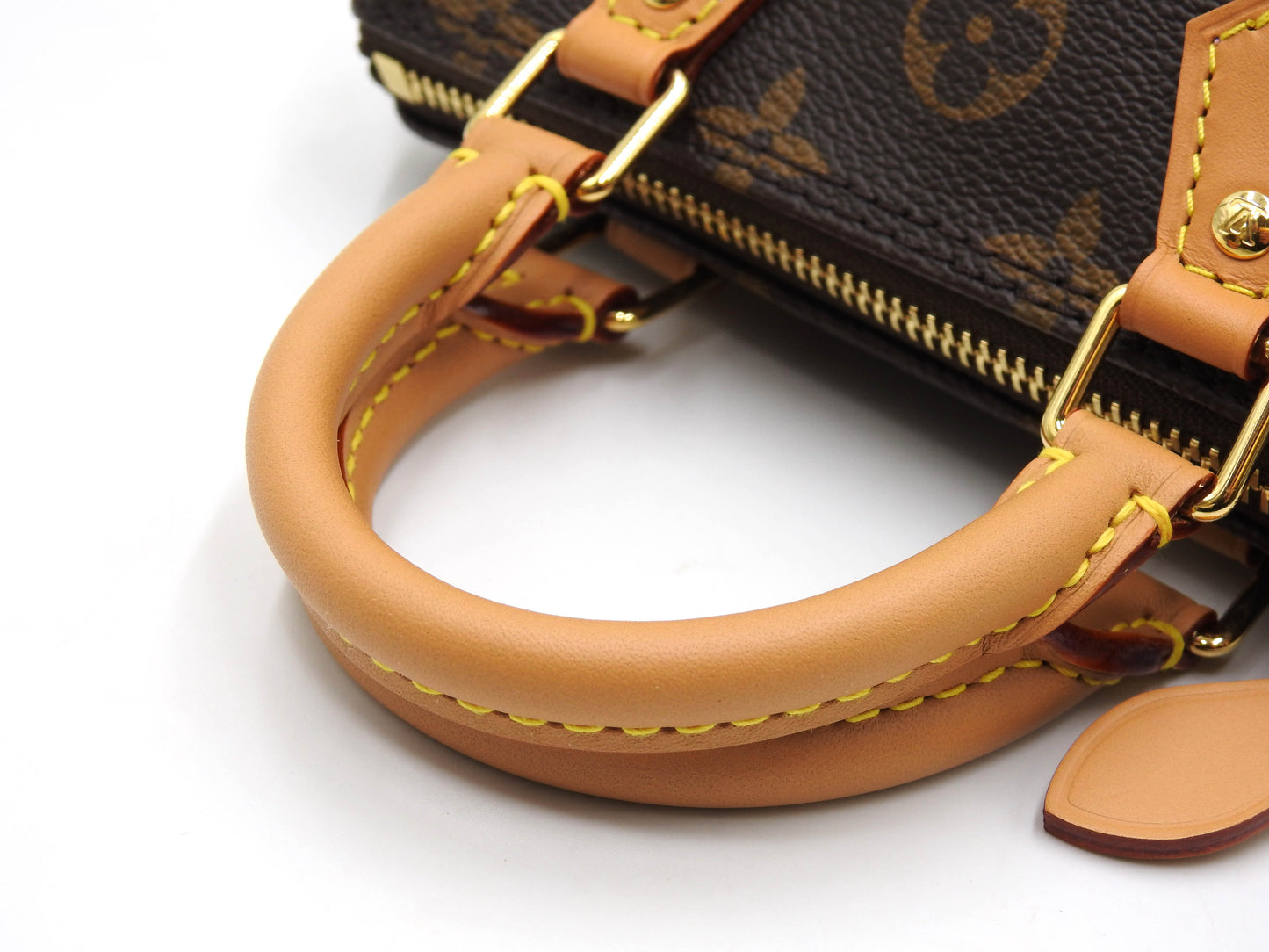 LOUIS VUITTON Monogram Vivienne Nano Speedy 2way Shoulder Hand Bag M81085