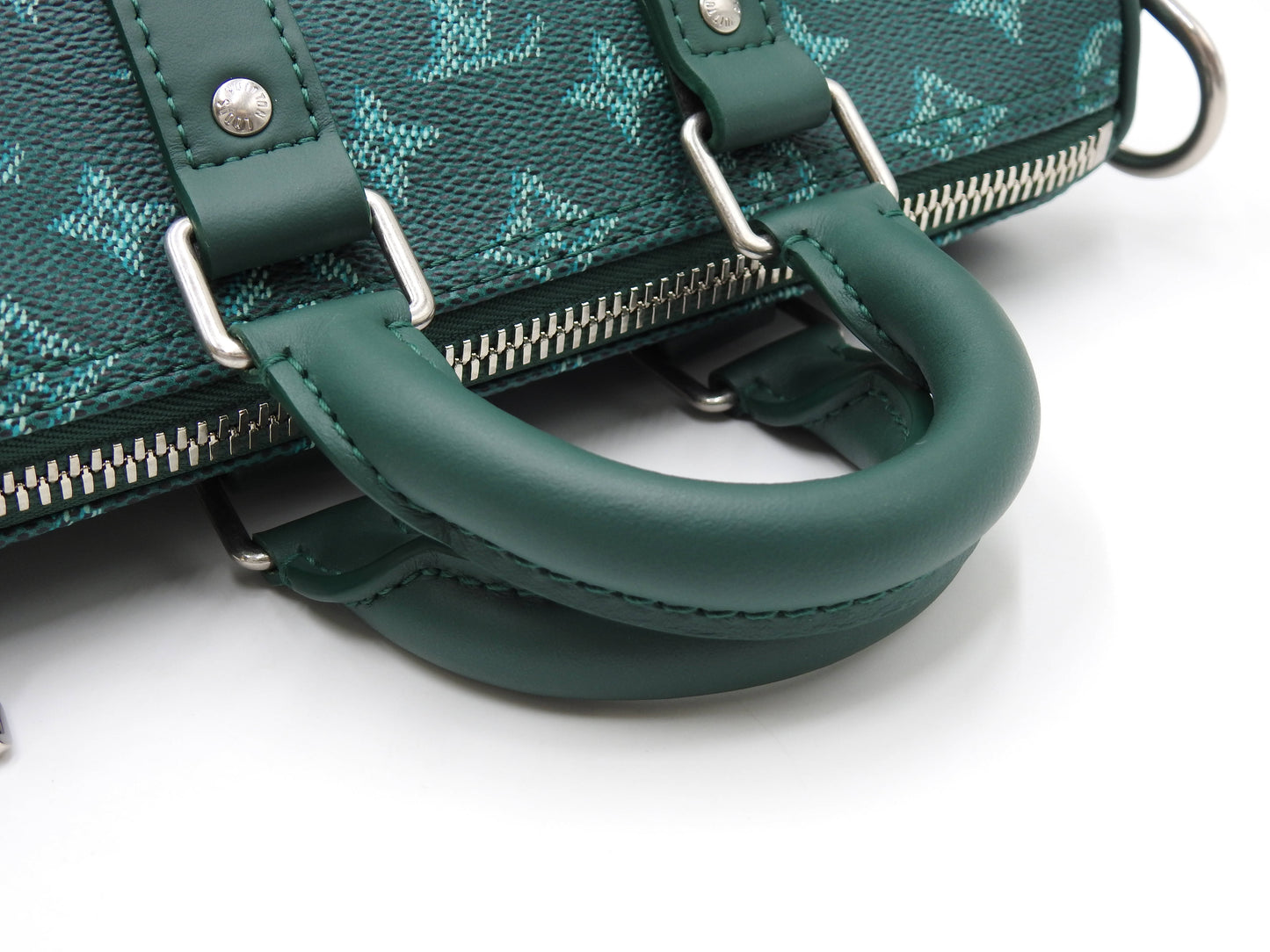 LOUIS VUITTON Monogram Heritage Keepall Bandouliere 25 2way Hand Bag M12684