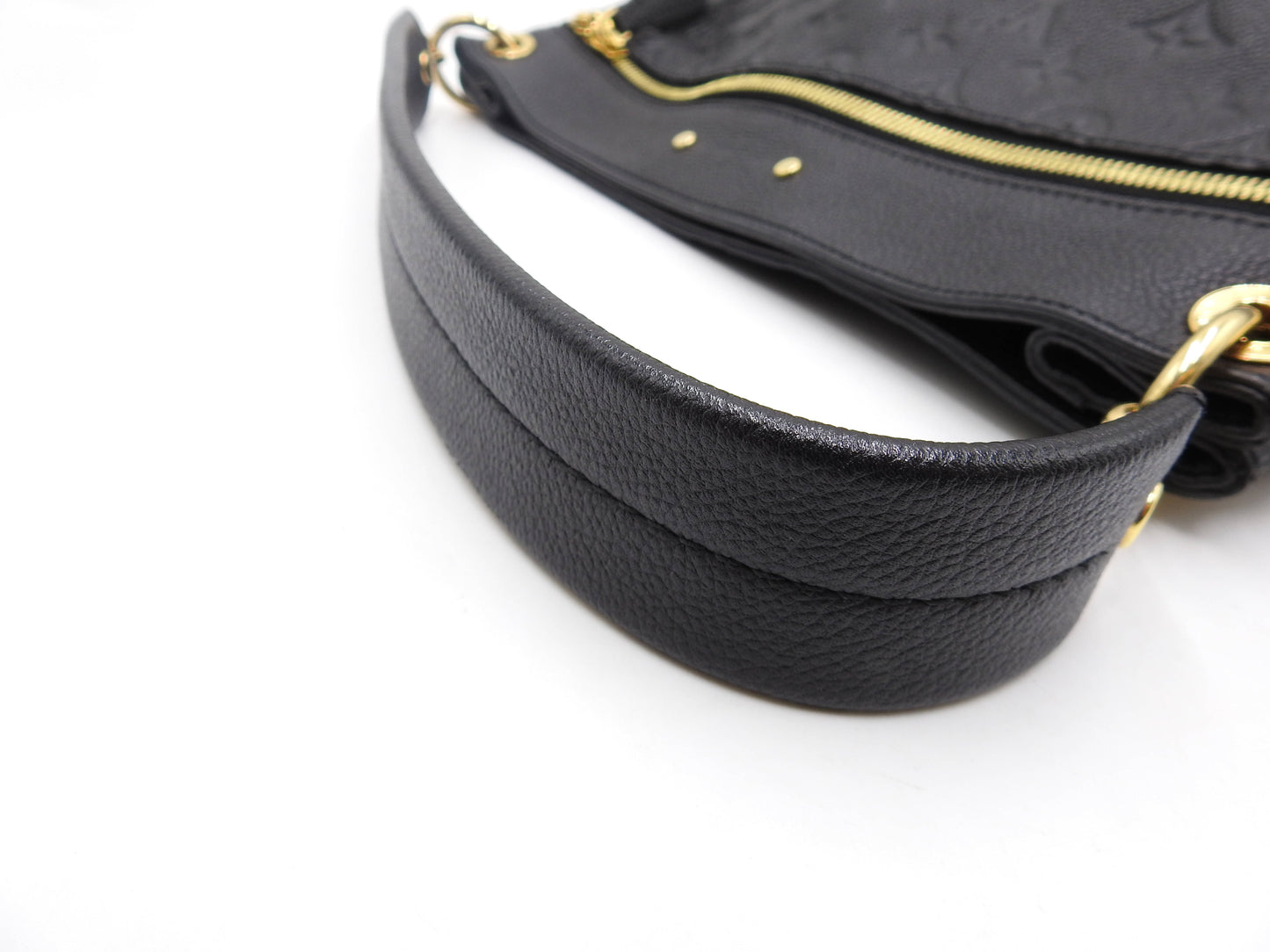 LOUIS VUITTON Spontini 2way Shoulder Bag Monogram Empreinte Black M42819