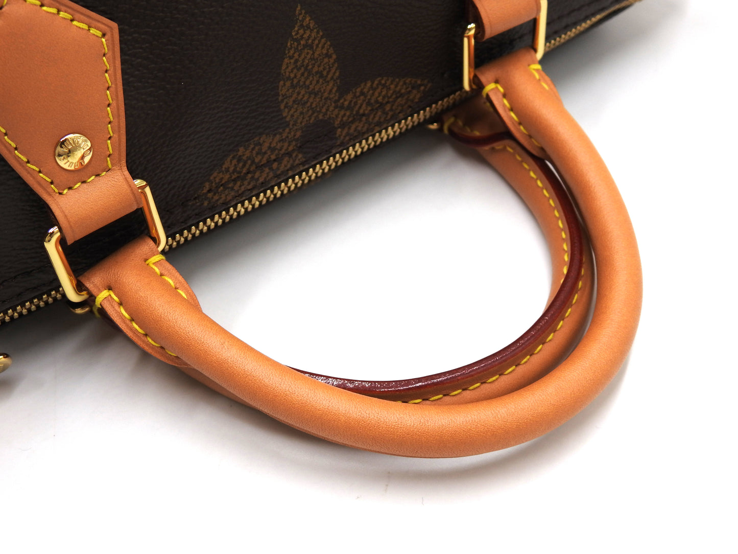 LOUIS VUITTON Monogram Giant Reverse Speedy 30 Boston Hand Bag N44602