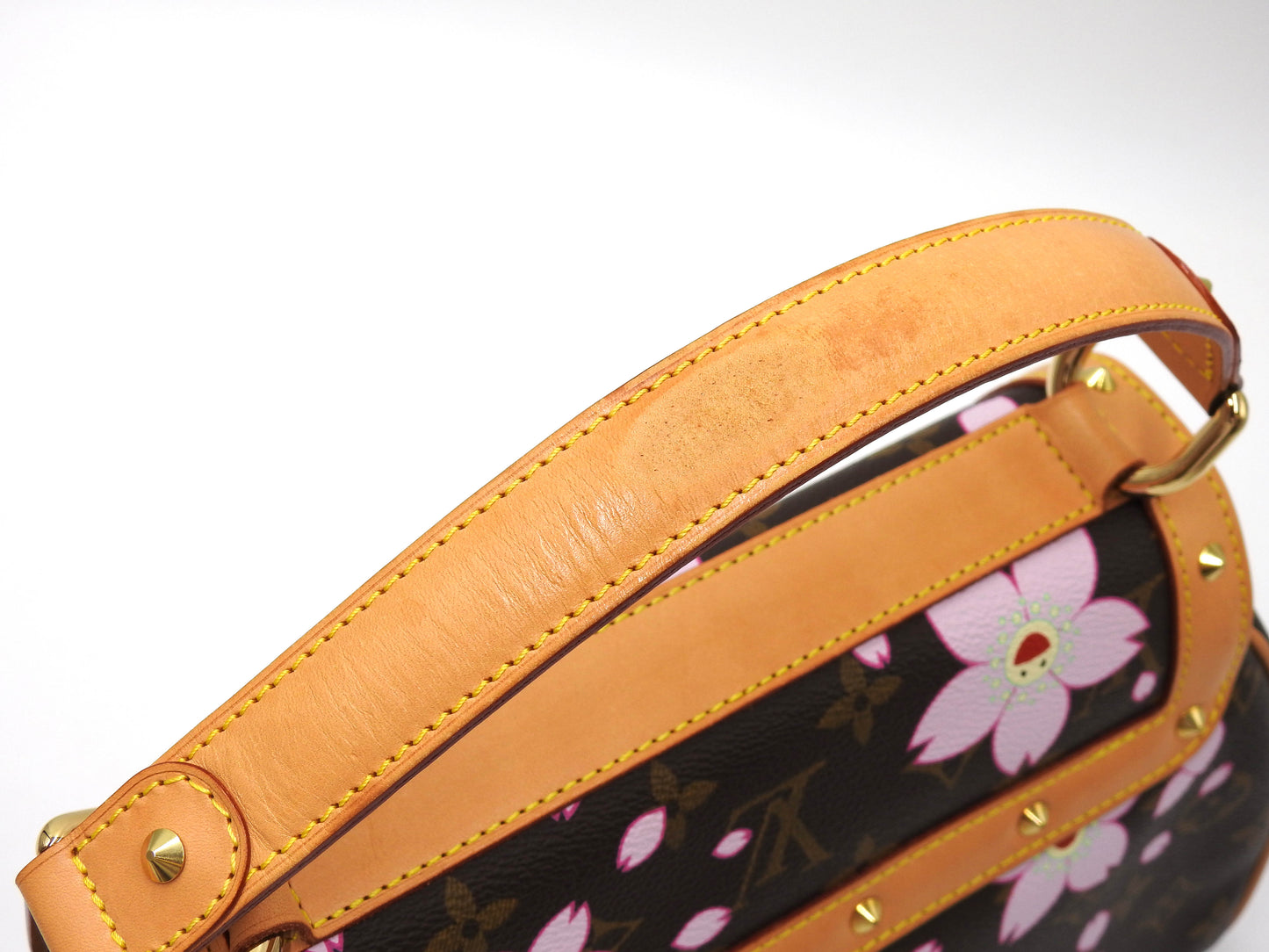 LOUIS VUITTON Sac Retro PM Hand Bag Monogram Cherry Blossom M92012