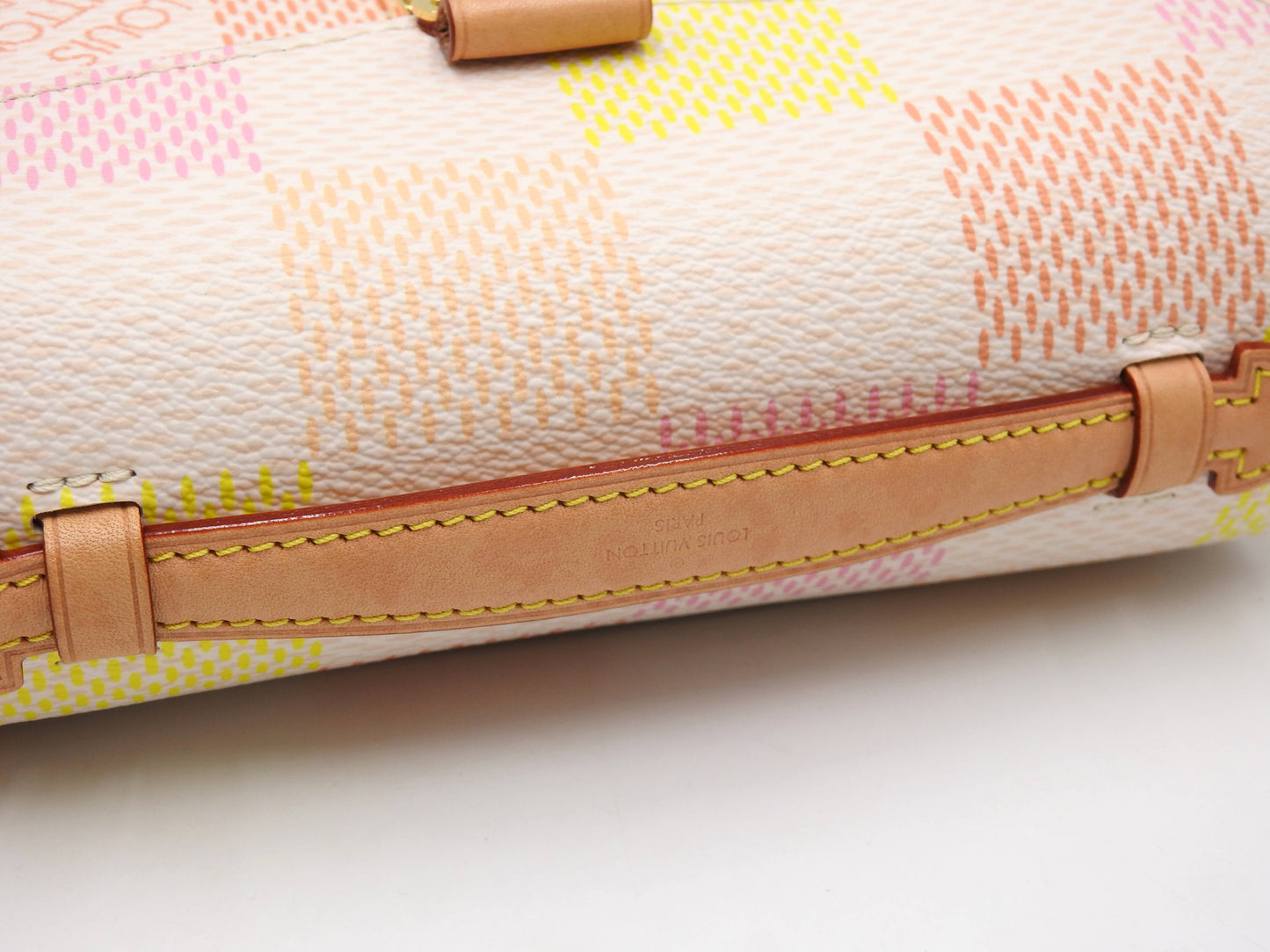 LOUIS VUITTON Damierlicious Pochette Metis EW Pastel Shoulder Bag N40749