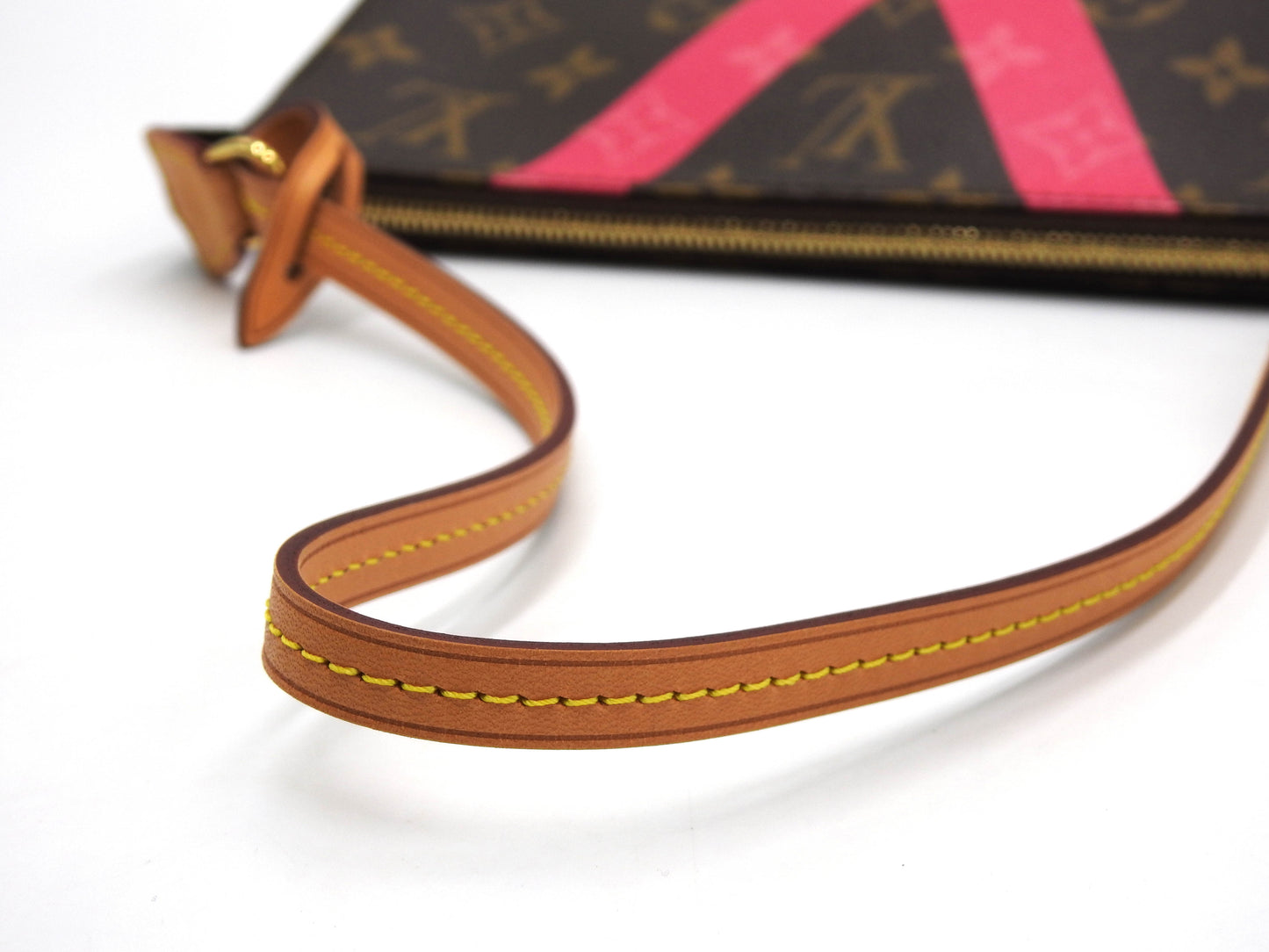 LOUIS VUITTON Monogram V Line Pochette Accessories Pouch Grenade M41605