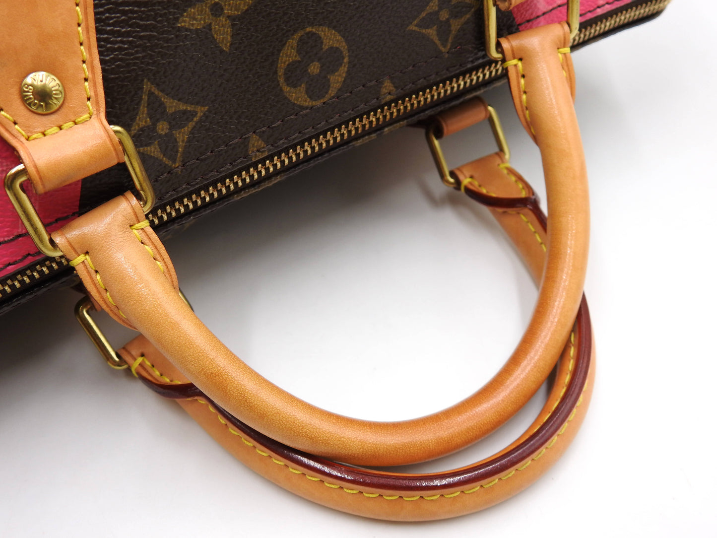 LOUIS VUITTON Monogram V Speedy 30 Hand Bag Boston Bag M41533