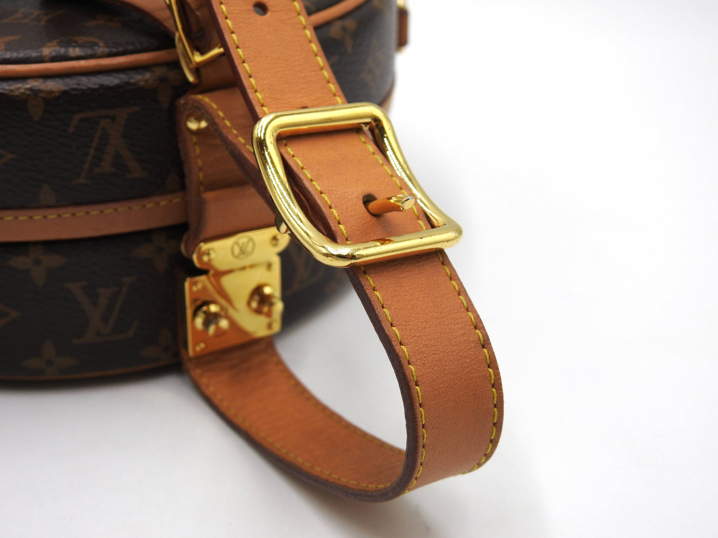 LOUIS VUITTON Petit Boite Chapeau Shoulder Hand Bag Monogram M43514