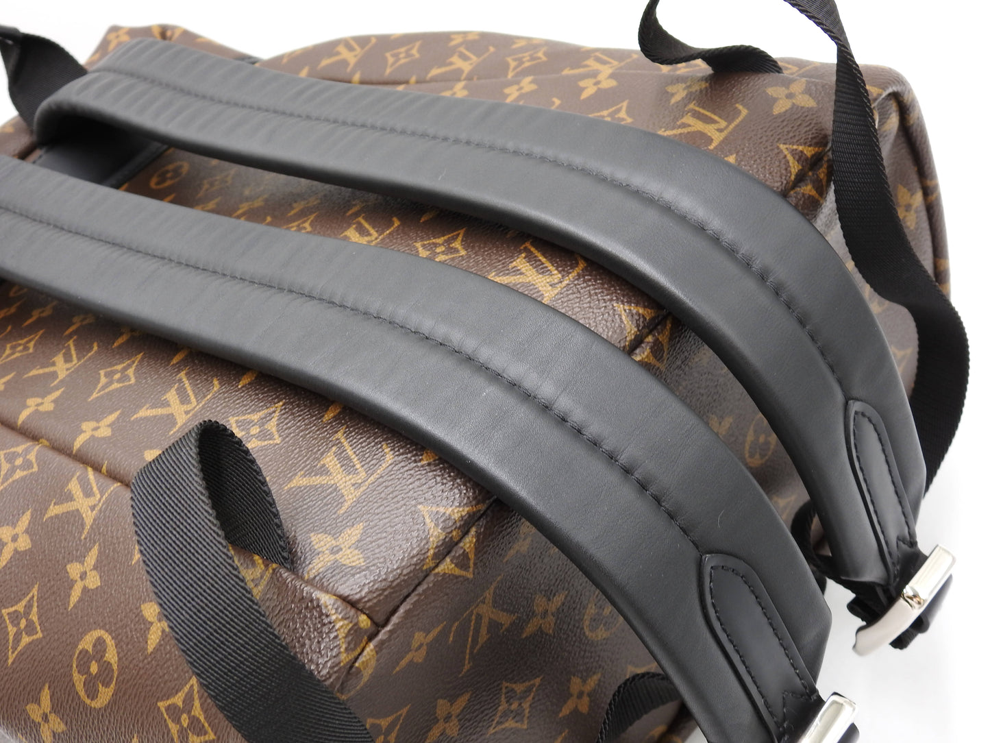 LOUIS VUITTON Monogram Macassar Zack Men's Backpack Bag M43422