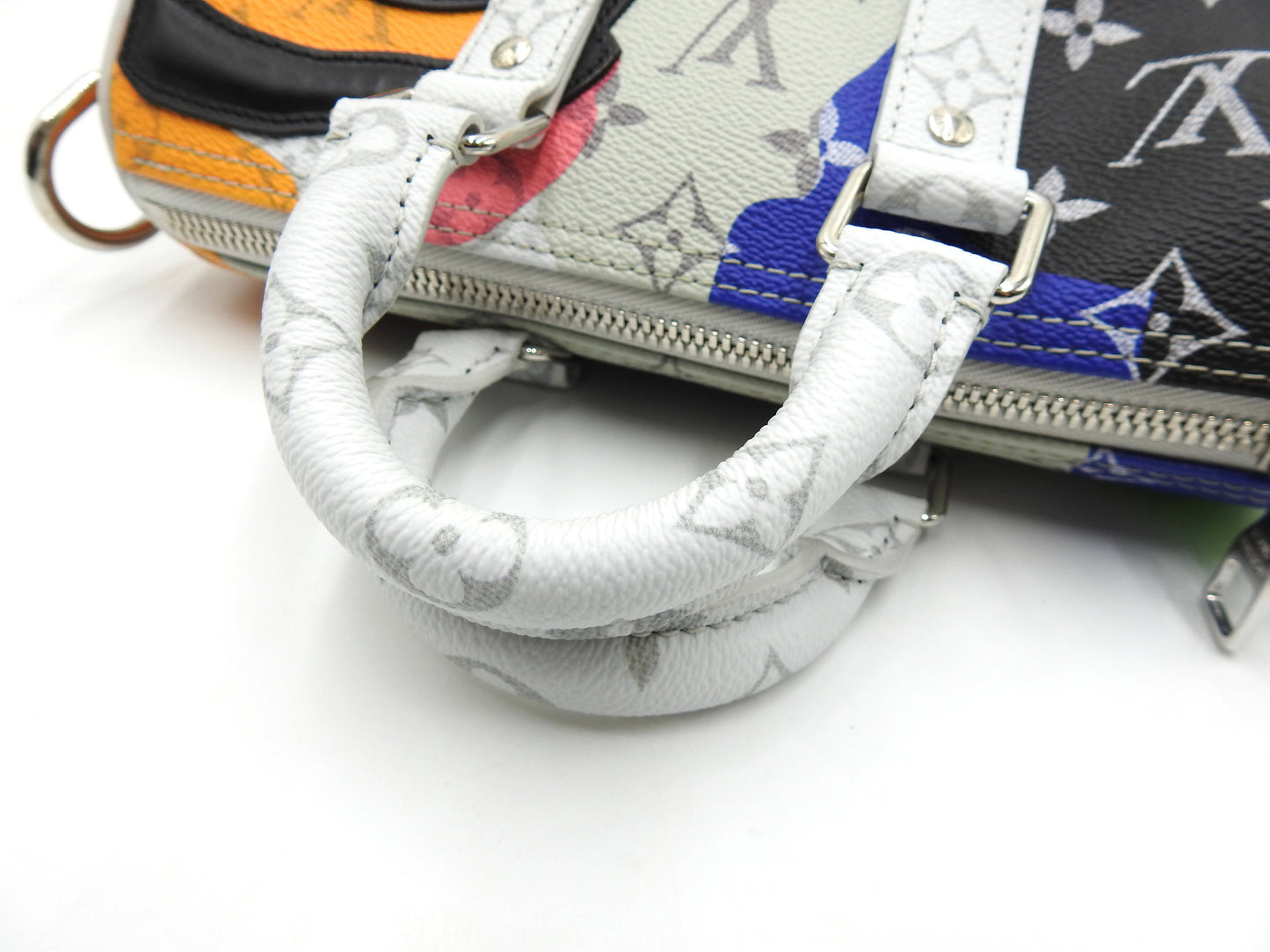 LOUIS VUITTON Monogram LV Portrait Keepall Bandouliere 25 2way Bag M46701